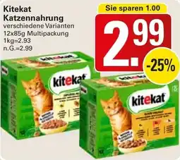 WEZ Kitekat Katzennahrung Angebot