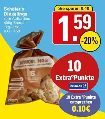 WEZ Schäfer's Dinkelinge Angebot