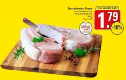 WEZ Tomahawks Steak Angebot