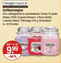 V Markt YANKEE CANDLE Duftkerzenglas Angebot