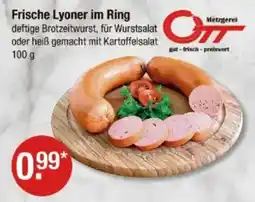 V Markt OTT Frische Lyoner im Ring Angebot