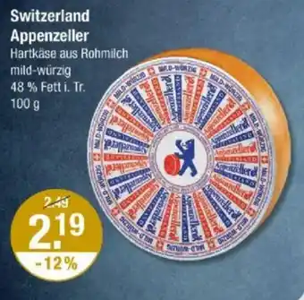 V Markt Switzerland Appenzeller Angebot