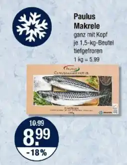 V Markt Paulus Makrele Angebot