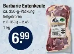 V Markt Barbarie Entenkeule Angebot