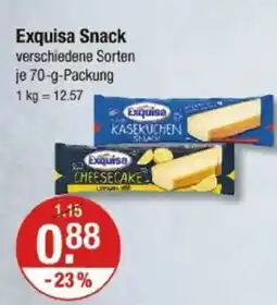 V Markt Exquisa Snack Angebot