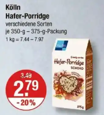 V Markt Kölln Hafer-Porridge Angebot