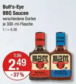 V Markt Bull's-Eye BBQ Saucen Angebot