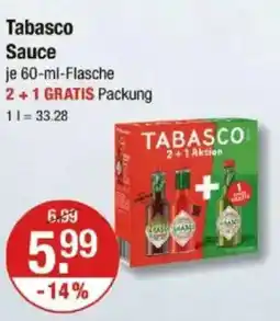 V Markt Tabasco Sauce Angebot