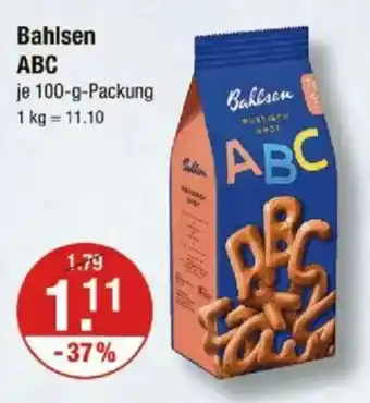 V Markt Bahlsen ABC Angebot