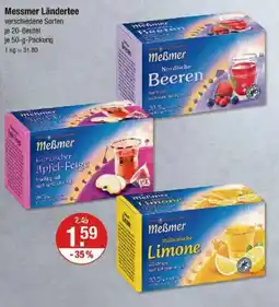 V Markt Messmer Ländertee Angebot