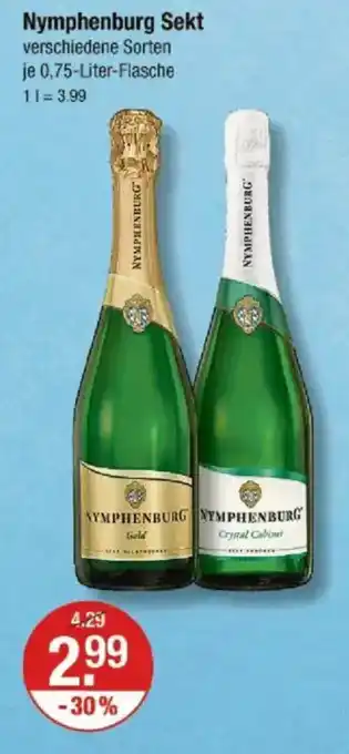 V Markt Nymphenburg Sekt Angebot