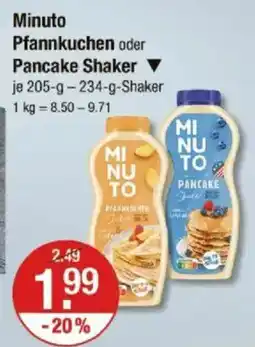 V Markt Minuto Pfannkuchen oder Pancake Shaker Angebot