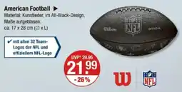 V Markt American Football Angebot