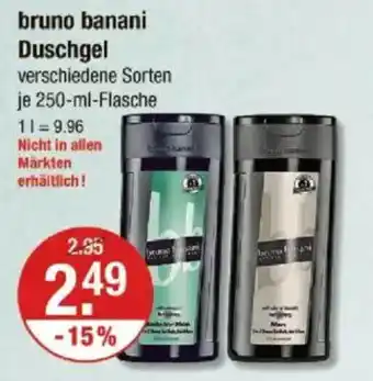 V Markt bruno banani Duschgel Angebot