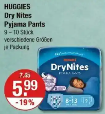 V Markt HUGGIES Dry Nites Pyjama Pants Angebot