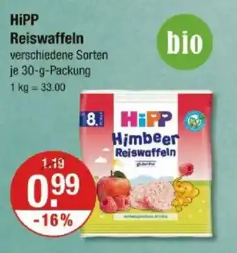 V Markt HiPP Reiswaffeln Angebot