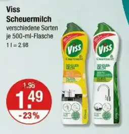 V Markt Viss Scheuermilch Angebot