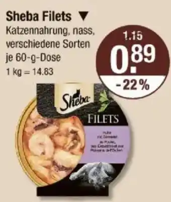 V Markt Sheba Filets Angebot