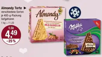 V Markt Almondy Torte Angebot