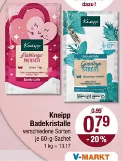 V Markt Kneipp Badekristalle Angebot