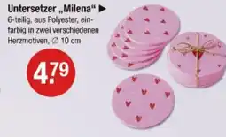 V Markt Untersetzer,,Milena" Angebot