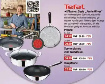 V Markt Tefal ◄Pfannen Serie „,Jamie Oliver" Angebot