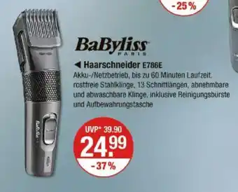 V Markt BaByliss Haarschneider E786E Angebot