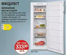 V Markt exquisit Gefrierschrank GS231-NF-H-040D Angebot