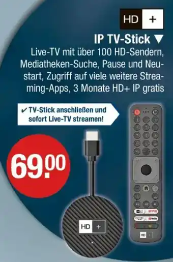 V Markt HD + IP TV-Stick Angebot