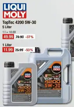 V Markt LIQUI MOLY TopTec 4200 5W-30 Angebot