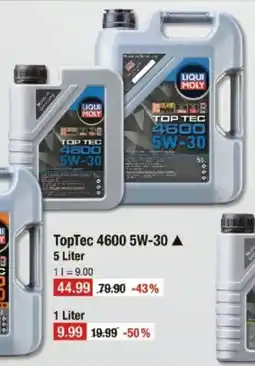 V Markt LIQUI MOLY TopTec 4600 5W-30 Angebot