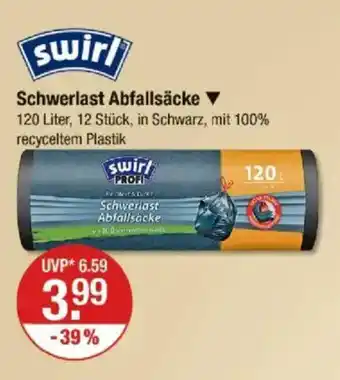 V Markt swirl Schwerlast Abfallsäcke Angebot