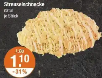V Markt Streuselschnecke Angebot