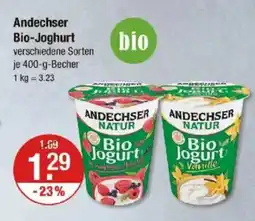 V Markt Andechser Bio-Joghurt Angebot