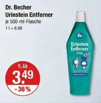 V Markt Dr. Becher Urinstein Entferner Angebot