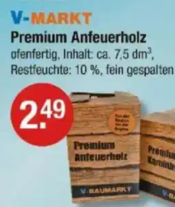 V Markt V-MARKT Premium Anfeuerholz Angebot