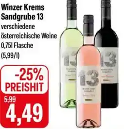 Feneberg Winzer Krems Sandgrube 13 Angebot