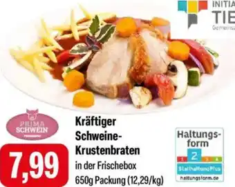 Feneberg PRIMA SCHWEIN Kräftiger Schweine- Krustenbraten Angebot