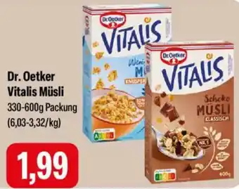 Feneberg Dr. Oetker Vitalis Müsli Angebot