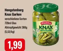 Feneberg Hengstenberg Knax Gurken Angebot