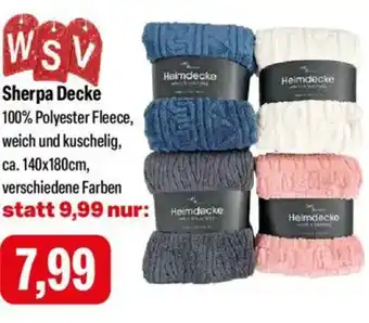 Feneberg Sherpa Decke Angebot