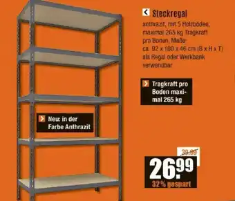 V Baumarkt Steckregal Angebot