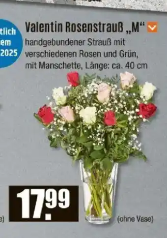 V Baumarkt Valentin Rosenstrauß „M“ Angebot