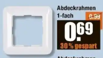 V Baumarkt Kopp Abdeckrahmen Angebot