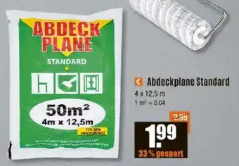 V Baumarkt Abdeckplane Standard Angebot