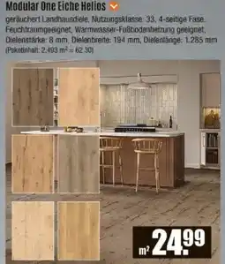 V Baumarkt Modular One Eiche Helios Angebot