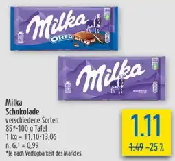 diska Milka Schokolade Angebot