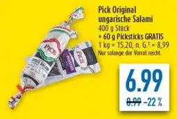 diska Pick Original ungarische Salami Angebot