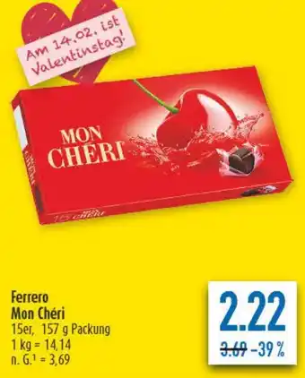 diska Ferrero Mon Chéri Angebot