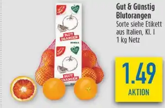 diska Gut & Günstig Blutorangen Angebot